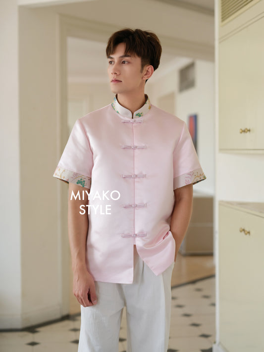 【百花齐放】Blossom Cheongsam Men Suit 男唐装