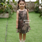 Batik Girl Dress in Cocoa