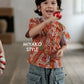 Batik Boy Suit in Red