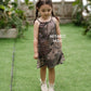 Batik Girl Dress in Cocoa