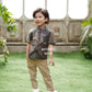 Batik Boy Suit in Cocoa