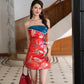 【福来运转】CNY Cheongsam Dress in Red 女装连身裙