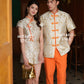 【金玉满堂】Gold Cheongsam Men Suit 男唐装