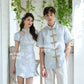 【一见倾心】Stella Cheongsam Men Suit in Blue 蓝色男唐装