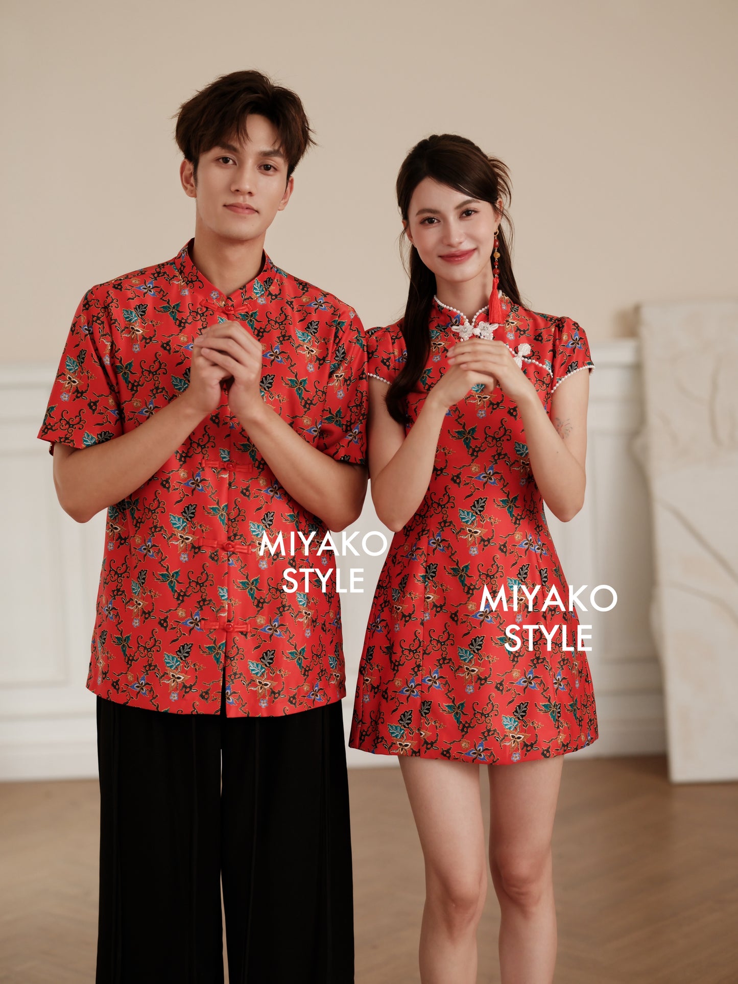 【巴迪】Vintage Batik Cheongsam Men Suit 男唐装