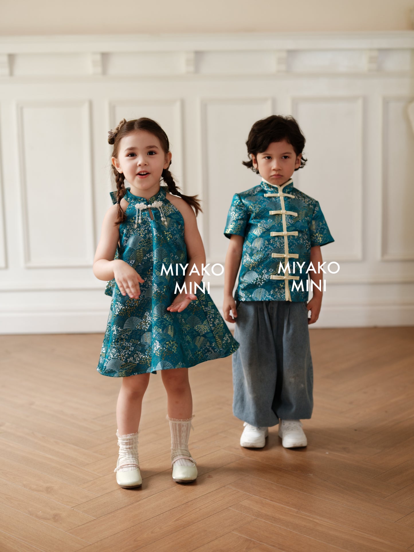 【喜马拉雅 】Malaya Cheongsam Girl Dress 小女孩连身裙