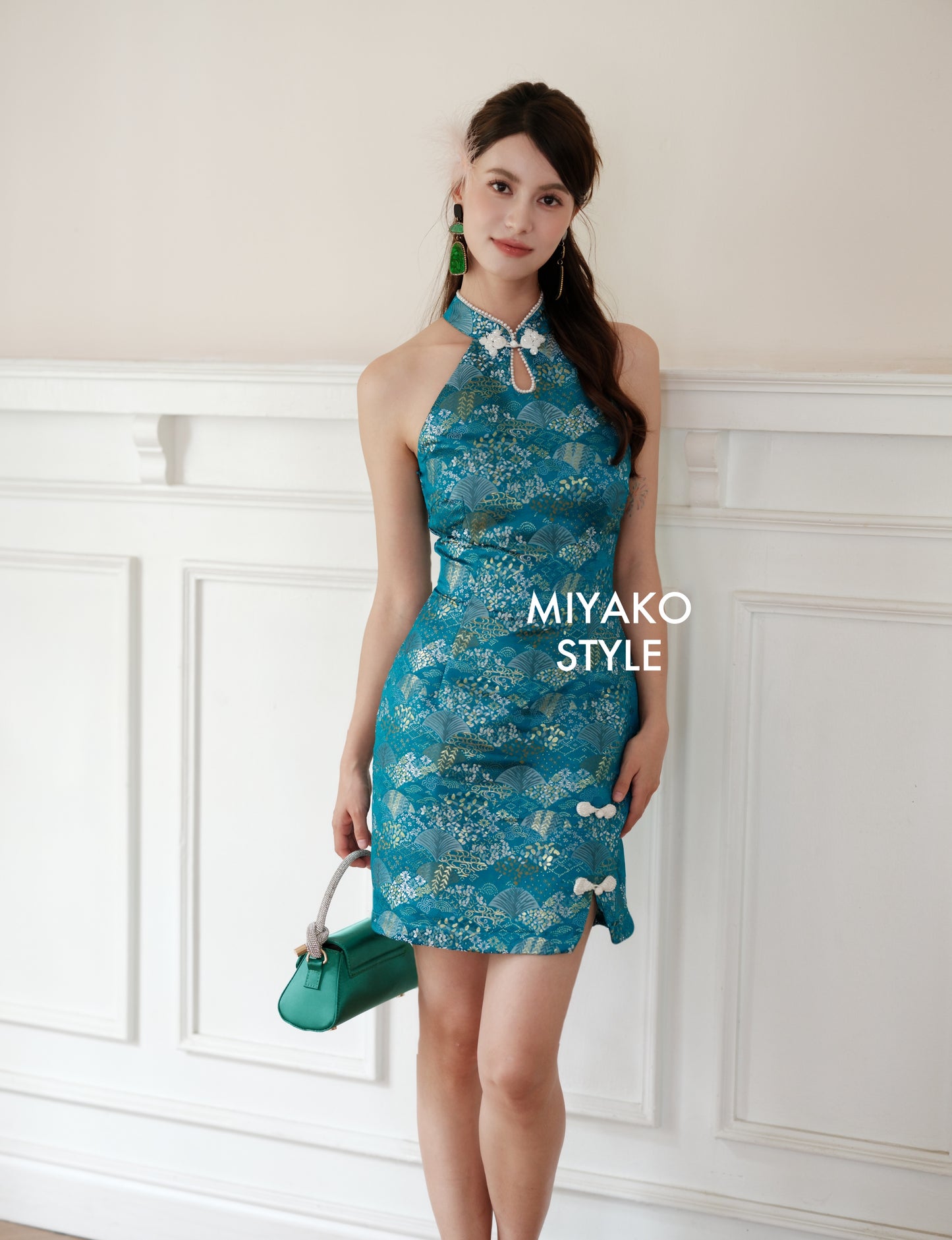 【喜马拉雅】Malaya Halter/ Off Shoulder Dress 挂脖女装连身裙 袖子可拆卸