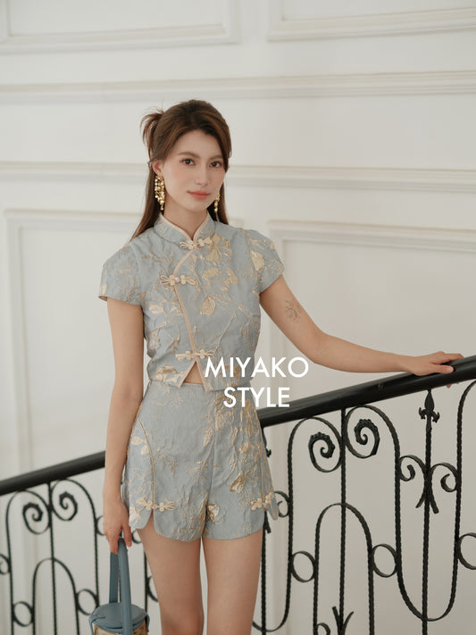 【花开富贵】Rich Cheongsam Short (短裤ONLY)