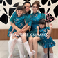 【孔雀开屏】Feather Cheongsam Men Suit in Blue 孔雀蓝男唐装