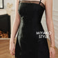 Luna Mini Dress in black