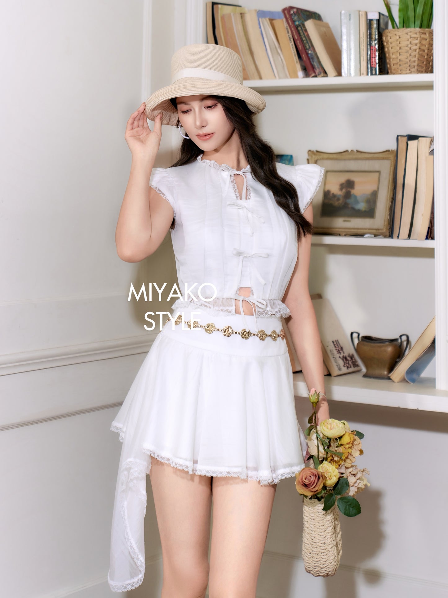 【梦幻】Lovely Lace Mini Skirt 裙子ONLY