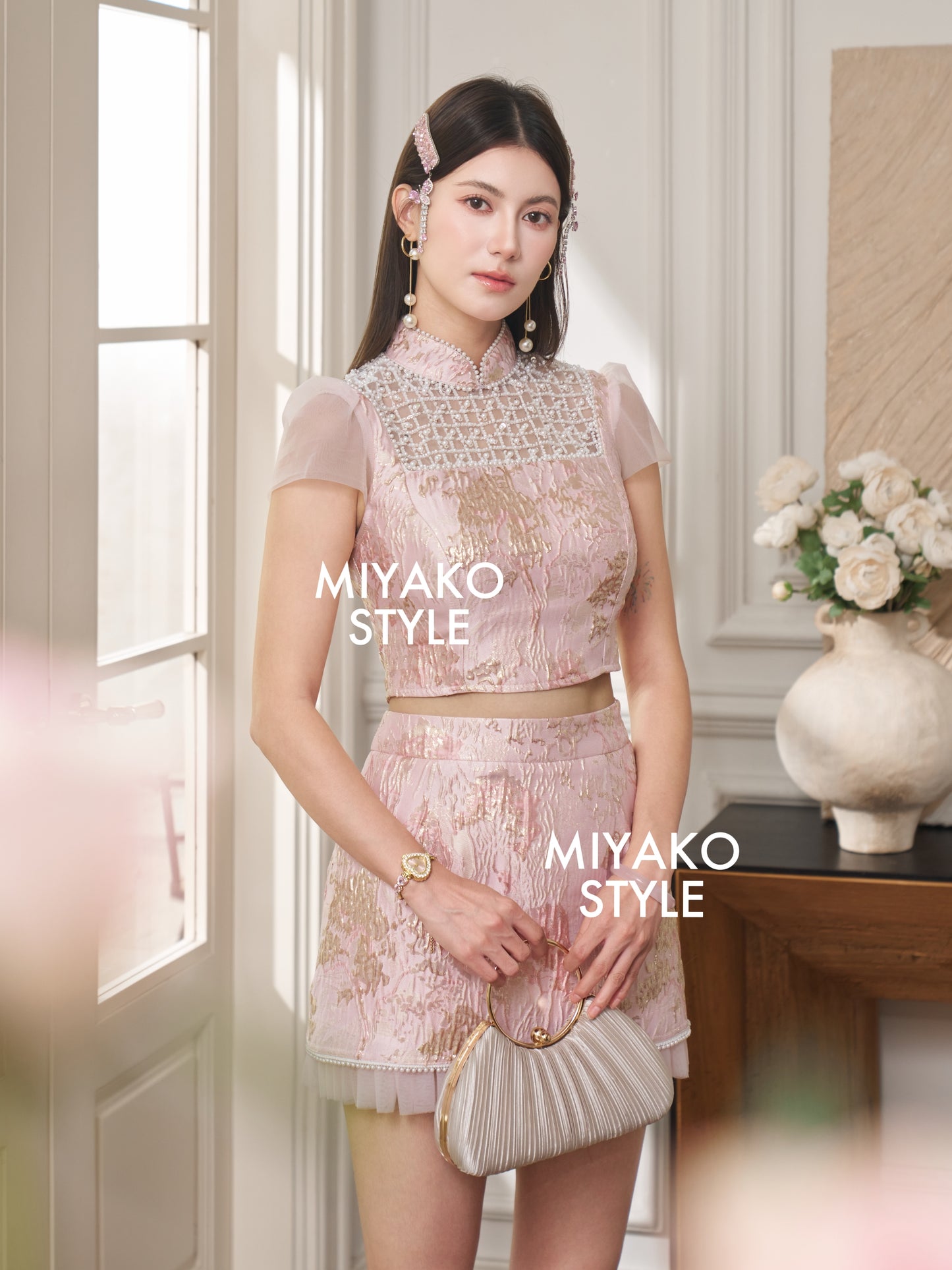 【富家千金】Victoria Crop Top 女装上衣