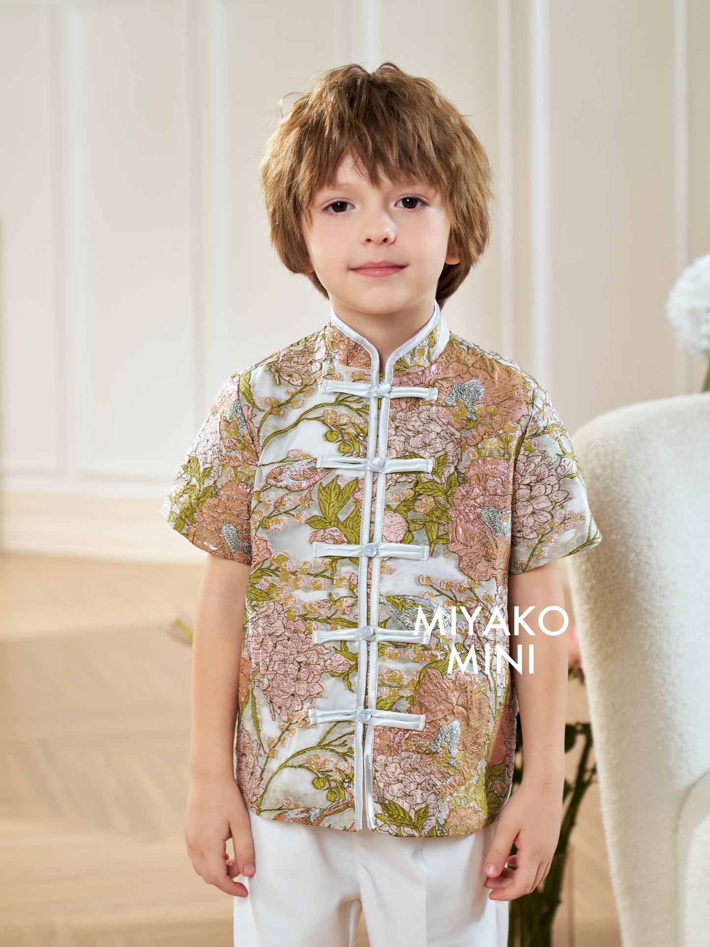 【绿野仙踪】Designer's Boy Suit in Green 小男孩唐装