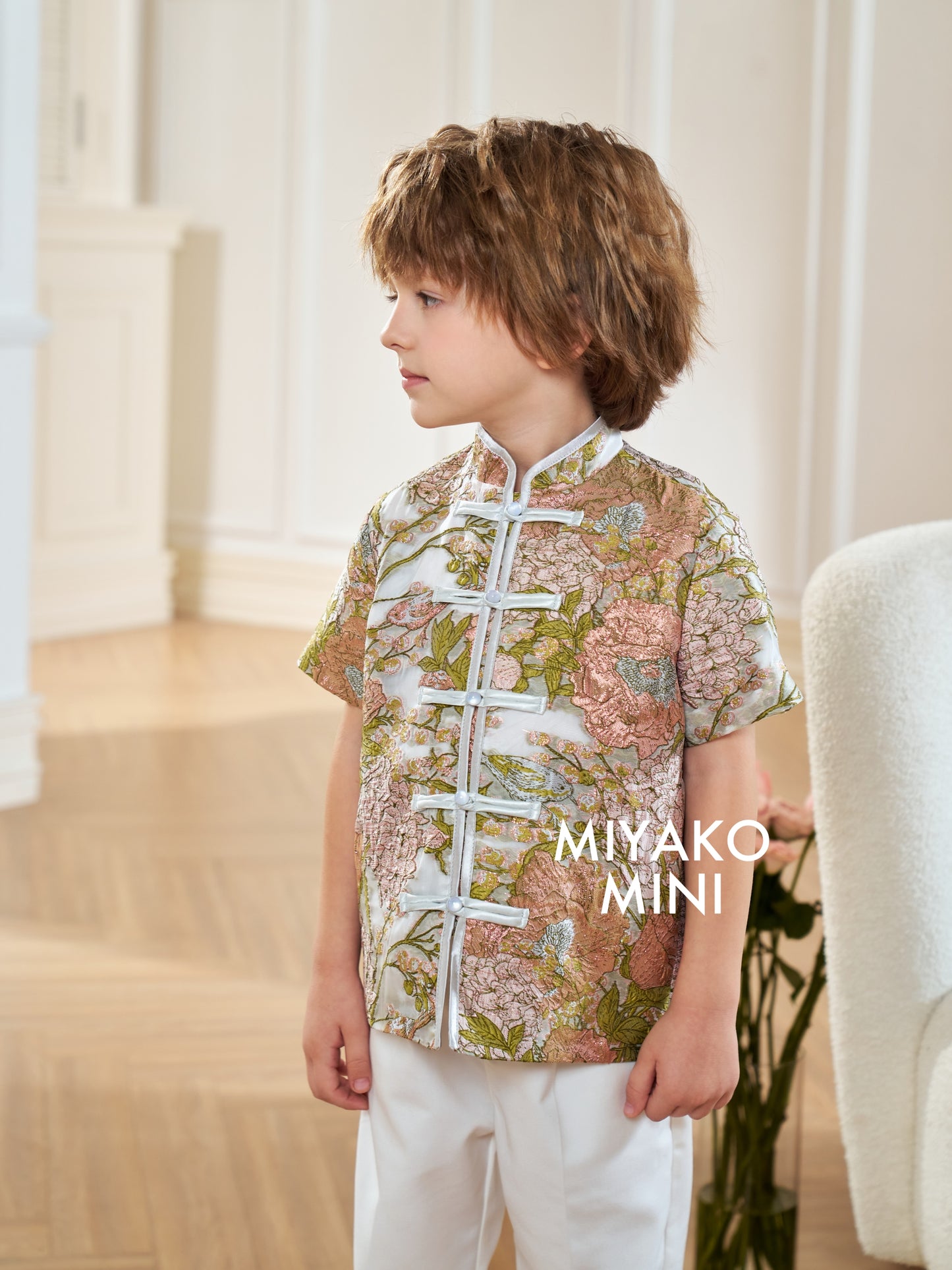 【绿野仙踪】Designer's Boy Suit in Green 小男孩唐装