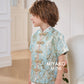 【星光熠熠】Glimmer Cheongsam Boy Suit in Green 小男孩唐装薄荷绿