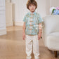 【星光熠熠】Glimmer Cheongsam Boy Suit in Green 小男孩唐装薄荷绿