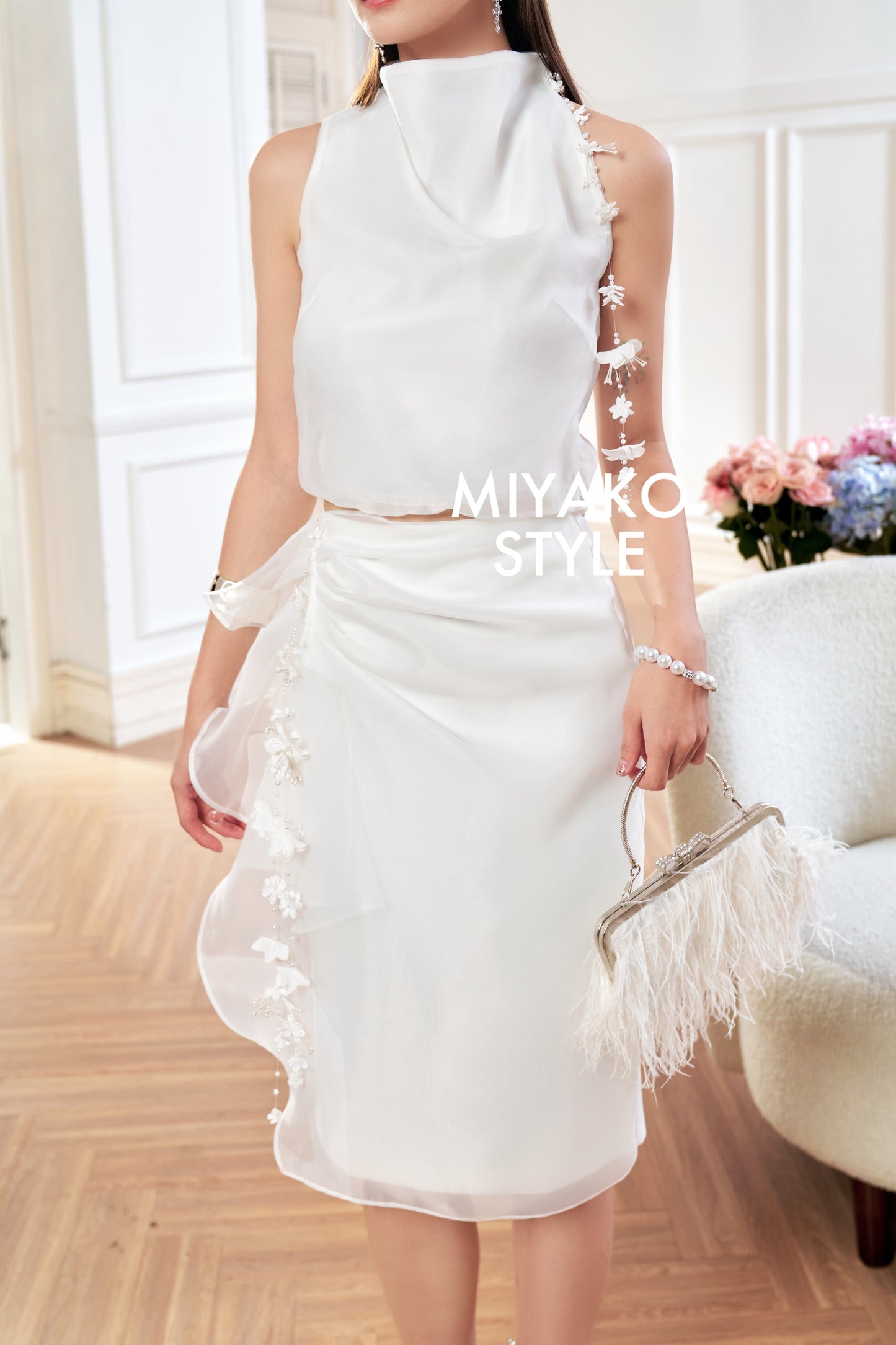 Petal Drape Top