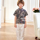 Batik Boy Suit in Cocoa