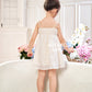 【星语心愿】Starry Wish Little Girl Dress in White小女孩连身裙