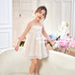 【星语心愿】Starry Wish Little Girl Dress in White小女孩连身裙