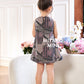 Batik Girl Dress in Cocoa