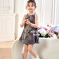 Batik Girl Dress in Cocoa