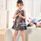 Batik Girl Dress in Cocoa