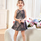 Batik Girl Dress in Cocoa