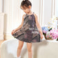 Batik Girl Dress in Cocoa