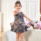 Batik Girl Dress in Cocoa