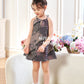 Batik Girl Dress in Cocoa