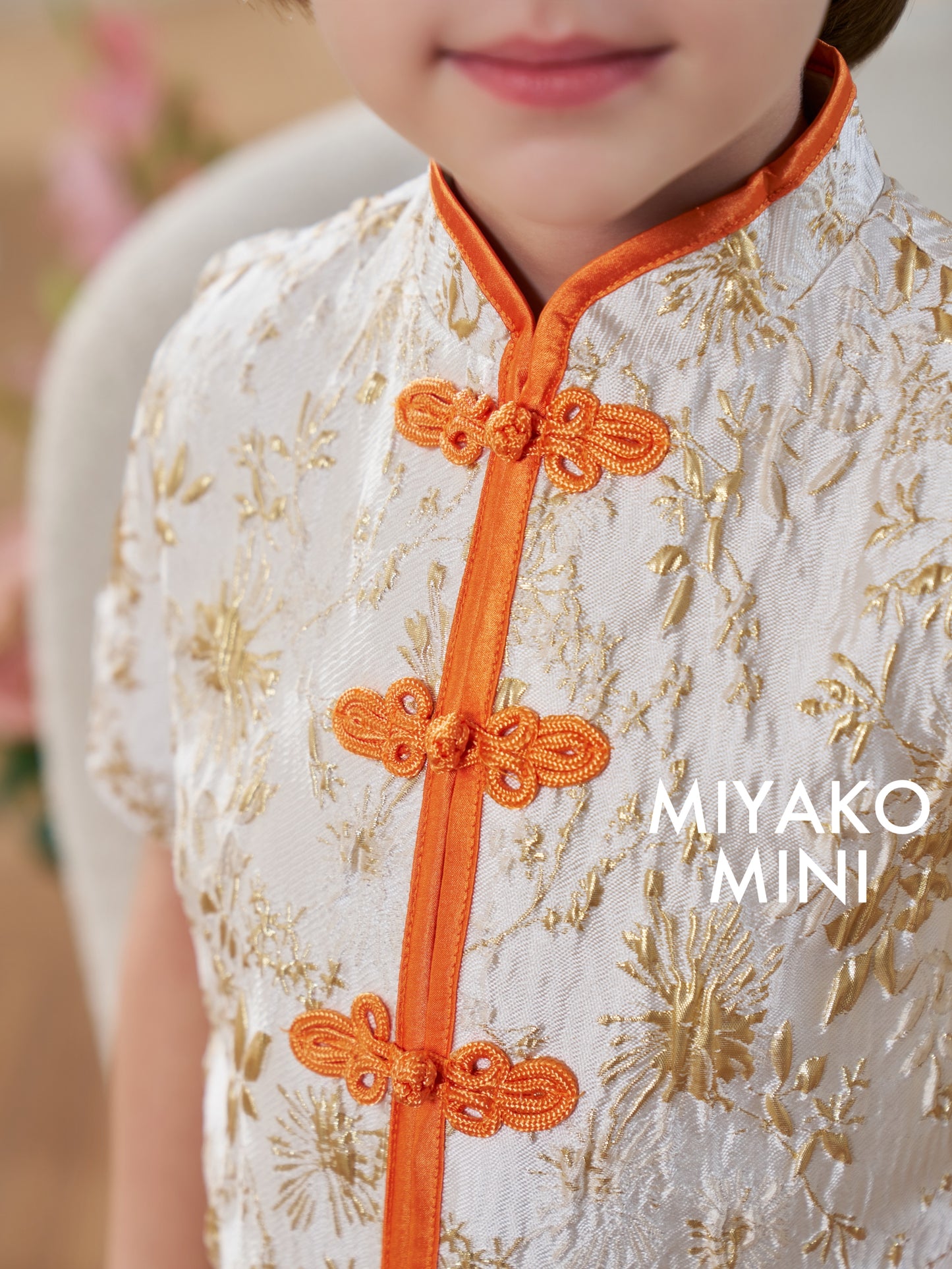 【金玉满堂】Gold Cheongsam Boy Suit 小男孩唐装