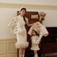 【孔雀开屏】Feather Cheongsam Men Suit in Pink 香槟粉男唐装