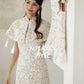 【高级蕾丝】Premium Lace Midi Dress 斗篷连身裙