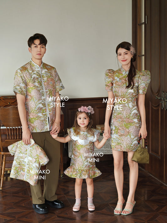 【绿野仙踪】Designer's Boy Suit in Green 小男孩唐装