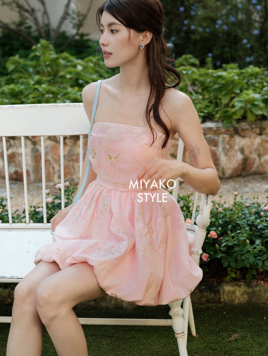 【童话】Fairy Tales Cami Dress in Pink 粉色女装泡泡连身裙