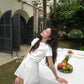 Aurora tennis skirt in White