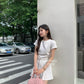 Aurora tennis skirt in White