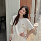 Cheese T shirt in Yellow 黃色T恤