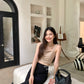 Venus High Waist Flared Pants in Black