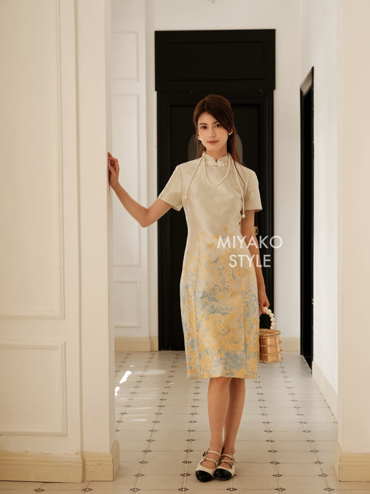 【花好月圆】Flora Luna Cheongsam Dress 奶奶款