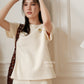 Cheese T shirt in Yellow 黃色T恤