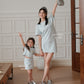 Cheese Mini Skirt in Blue Girl 小女孩短裙
