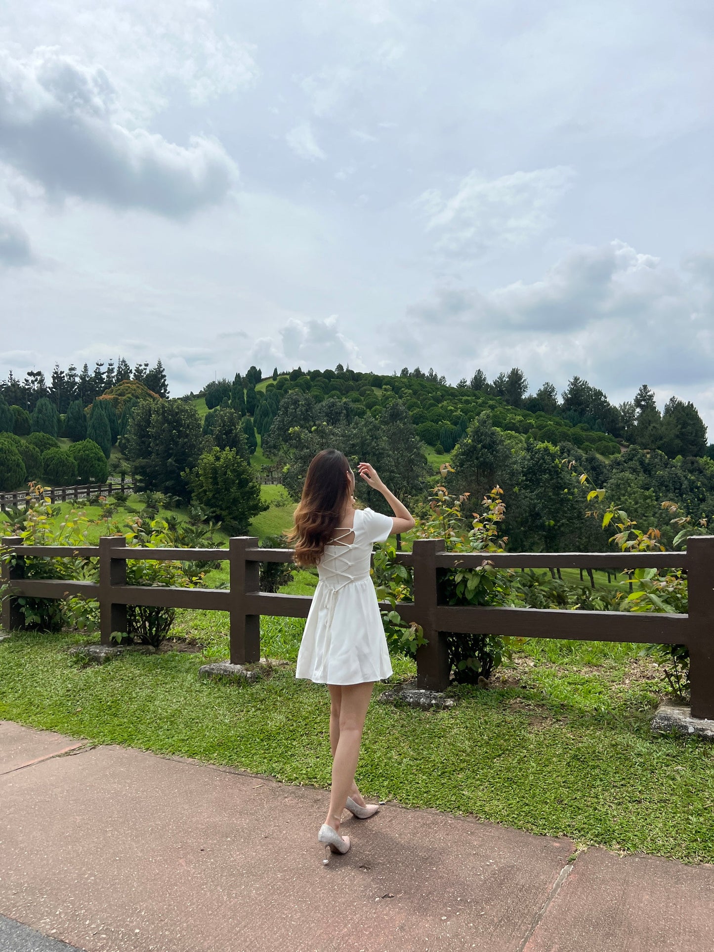 (DEFECT) Alice Mini Dress In White