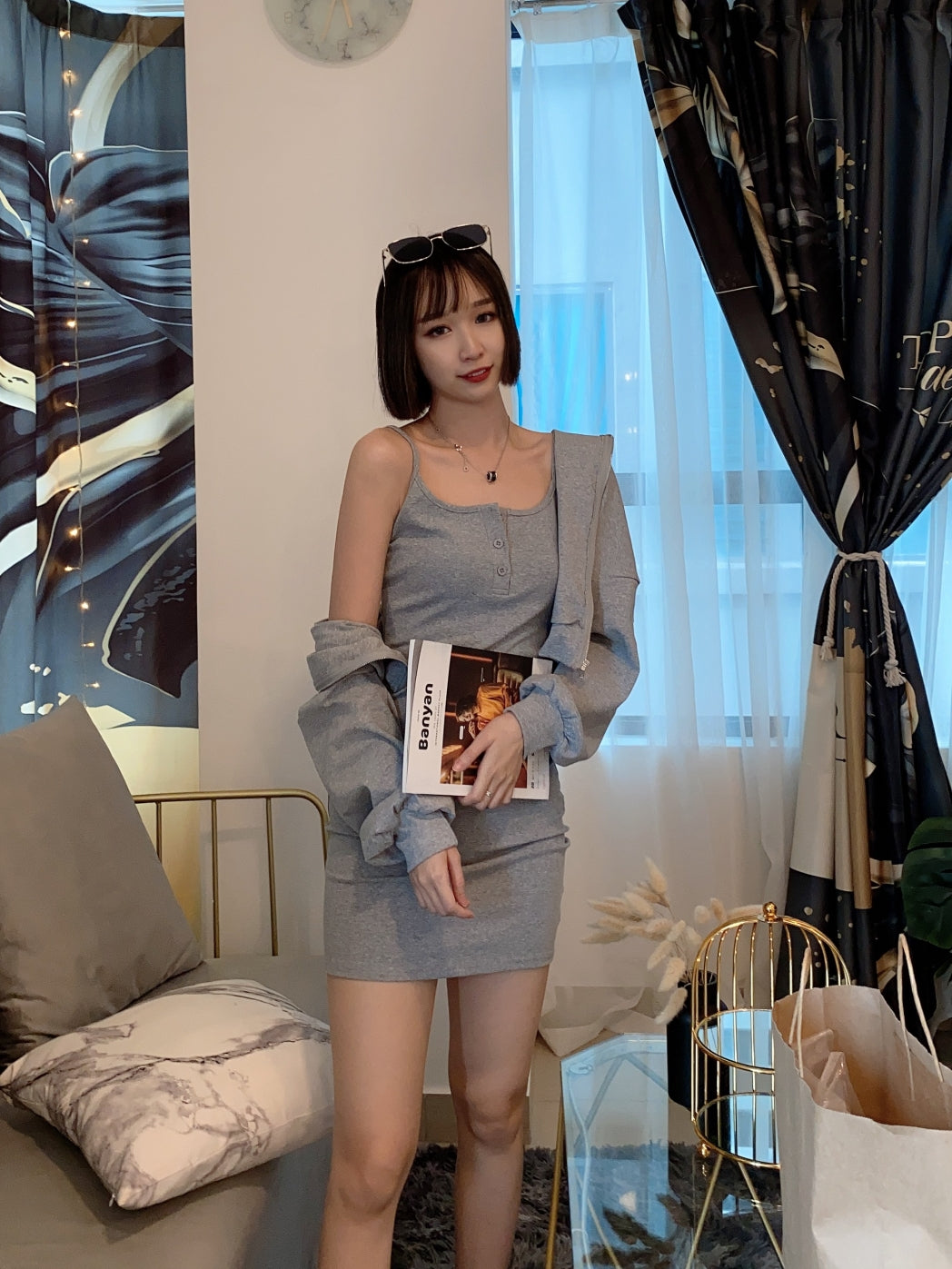 Denise collection in grey