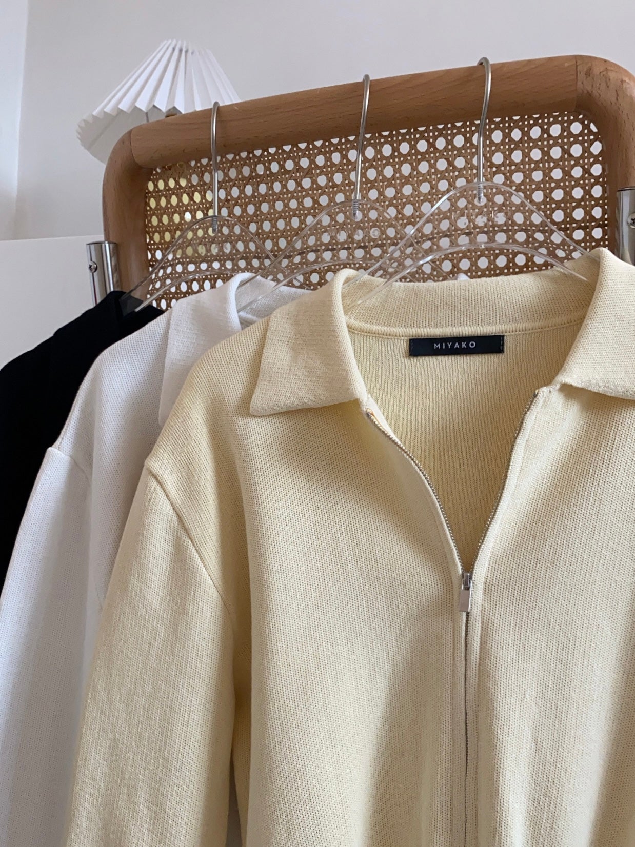 Charlotte knit top in yellow