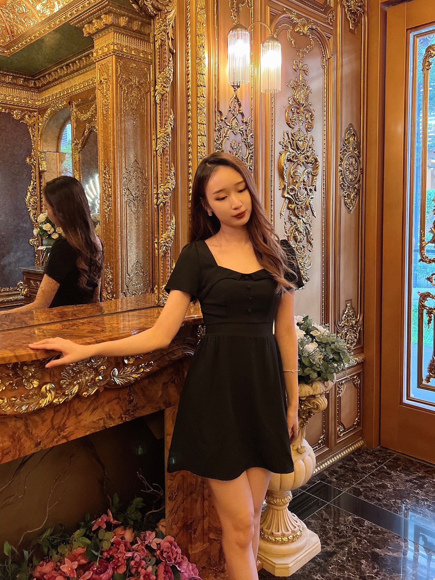 Alice Mini Dress In Black