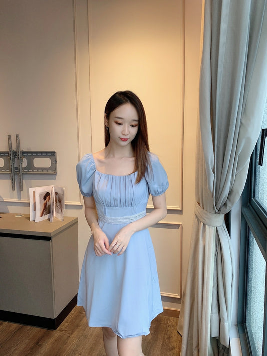 Melanie bubble sleeve dress